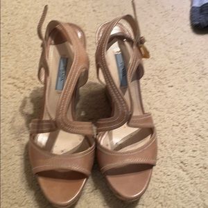 Prada wedges